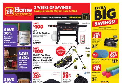 Home Hardware (ON) Flyer May 23 to June 5