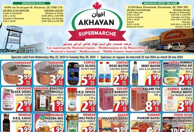 Akhavan Supermarche Flyer May 22 to 28