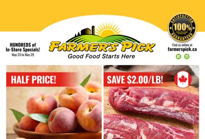 Farmer's Pick Flyer May 23 to 29