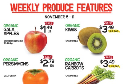 Pomme Natural Market Flyer November 5 to 11