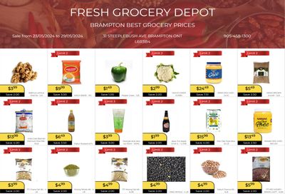 Fresh Grocery Depot Flyer May 23 to 29