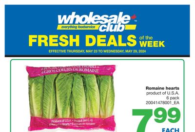 Wholesale Club (West) Fresh Deals of the Week Flyer May 23 to 29