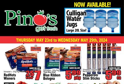 Pino's Flyer May 23 to 29