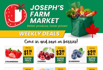 Joseph's Farm Market Flyer May 24 to 29