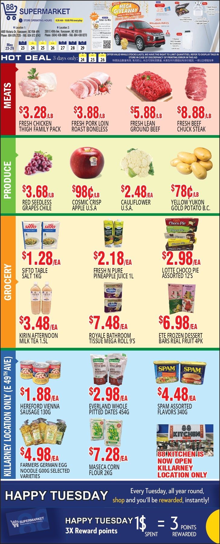 88 Supermarket Flyer May 23 to 29