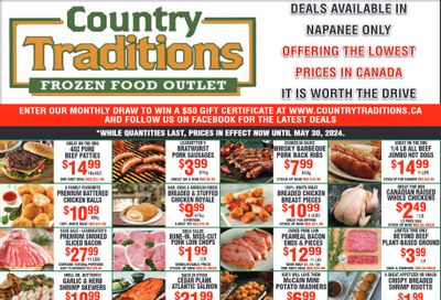 Country Traditions Flyer May 23 to 30