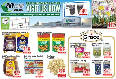 Skyland Food Mart Flyer May 24 to 30