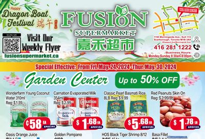 Fusion Supermarket Flyer May 24 to 30