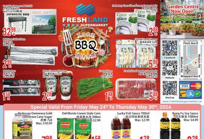 FreshLand Supermarket Flyer May 24 to 30