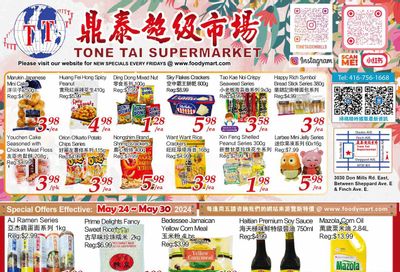 Tone Tai Supermarket Flyer May 24 to 30