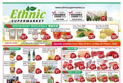 Ethnic Supermarket (Guelph) Flyer May 24 to 30