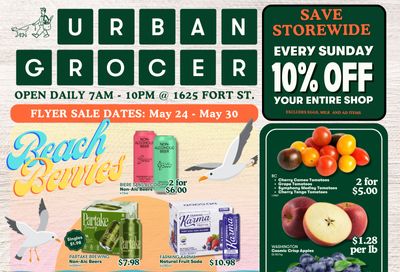 Urban Grocer Flyer May 24 to 30