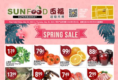 Sunfood Supermarket Flyer May 24 to 30