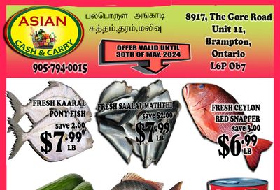 Asian Cash & Carry Flyer May 24 to 30