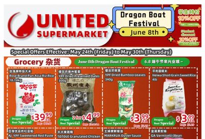 United Supermarket Flyer May 24 to 30