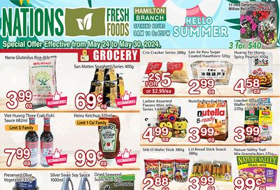 Nations Fresh Foods (Hamilton) Flyer May 24 to 30