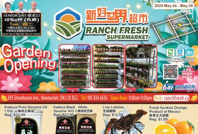 Ranch Fresh Supermarket Flyer May 24 to 30