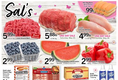 Sal's Grocery Flyer May 24 to 30