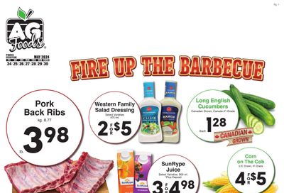 AG Foods Flyer May 24 to 30