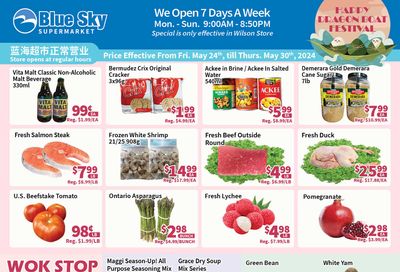 Blue Sky Supermarket (North York) Flyer May 24 to 30