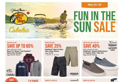 Bass Pro Shops Flyer May 24 to 26