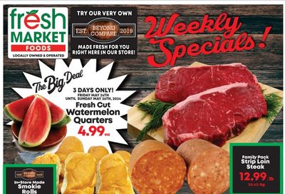 Fresh Market Foods Flyer May 24 to 30