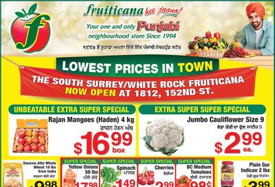 Fruiticana (Greater Vancouver) Flyer May 24 to 29