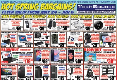 TechSource Flyer May 24 to June 6
