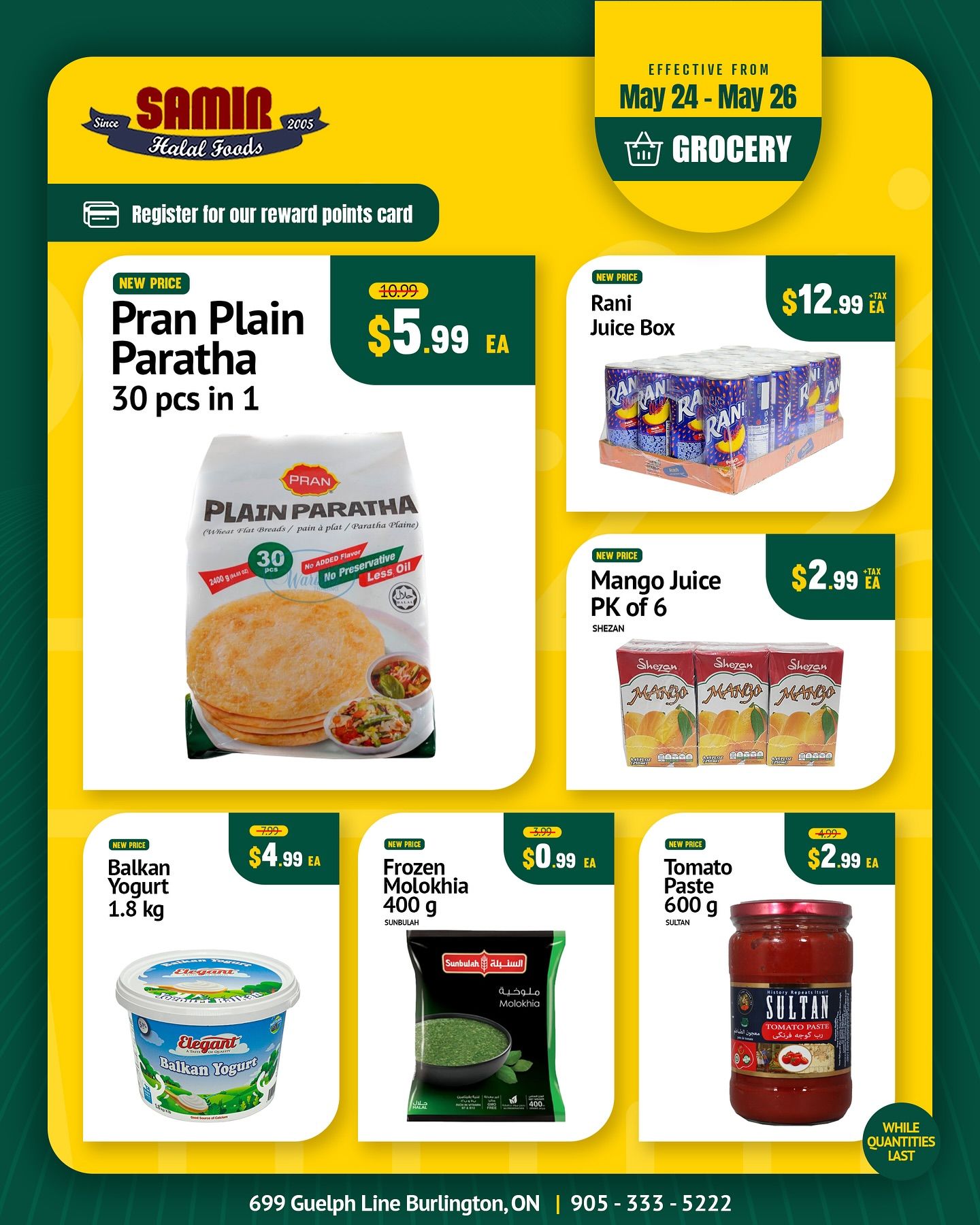 Samir Supermarket Flyer May 24 to 26
