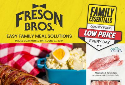 Freson Bros. Family Essentials Monthly Flyer May 31 to June 27