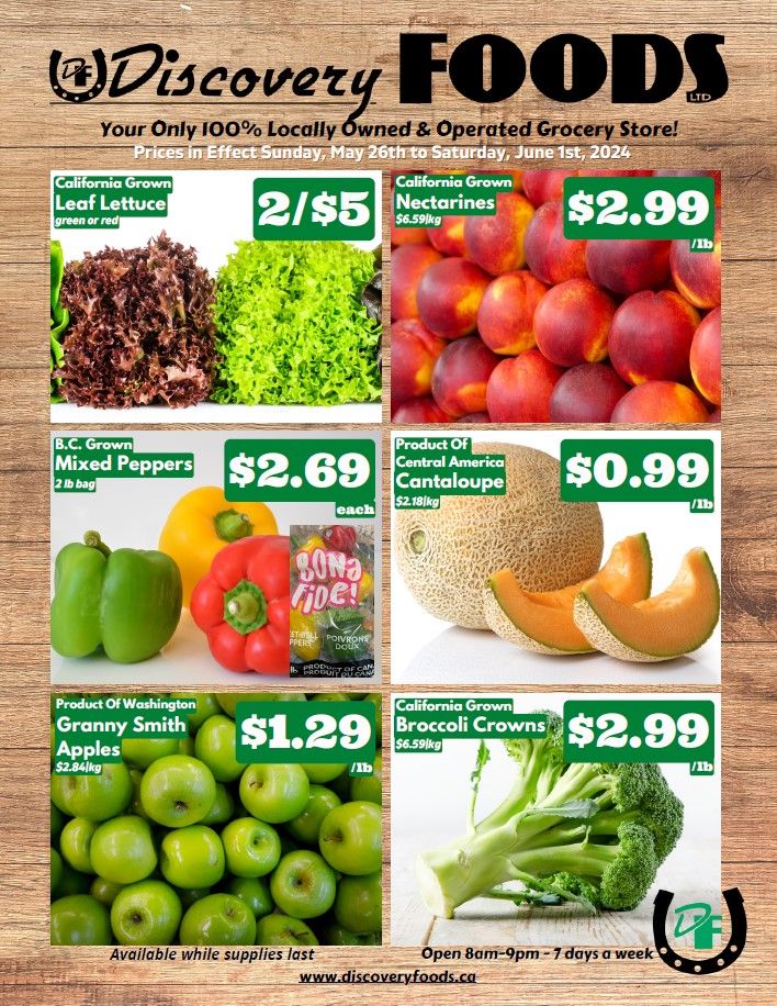 Discovery Foods Flyer May 26 to June 1