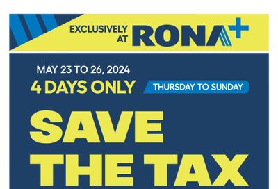 Rona+ (West) Flyer May 23 to 29