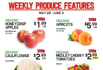 Pomme Natural Market Weekly Produce Flyer May 28 to June 3