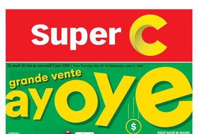 Super C Flyer May 30 to June 5