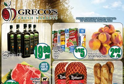 Greco's Fresh Market Flyer May 24 to June 6