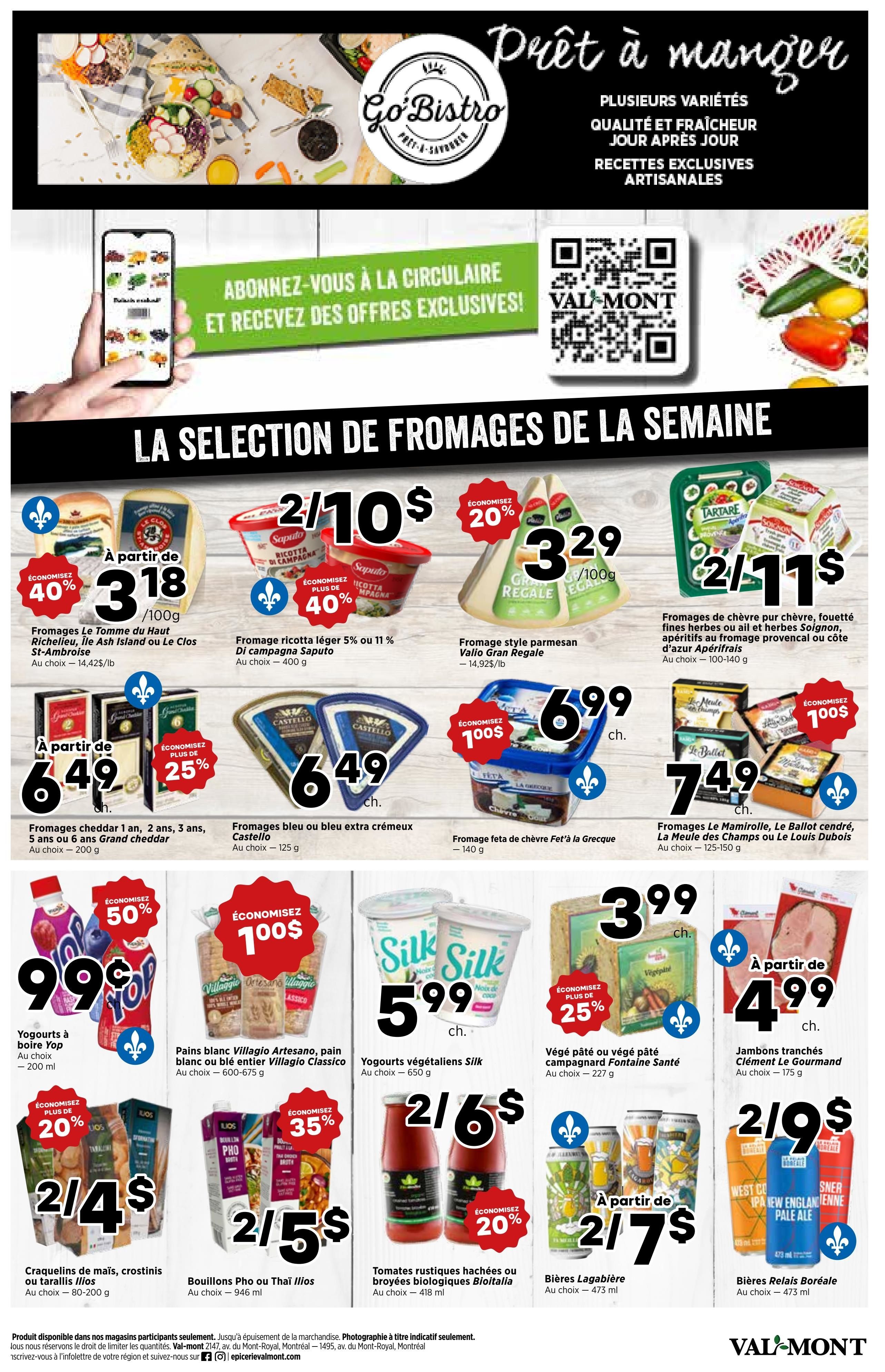 Val-Mont Flyer May 30 to June 5