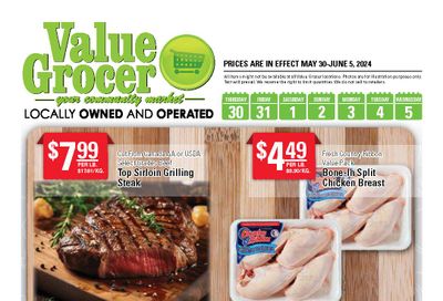 Value Grocer Flyer May 30 to June 5