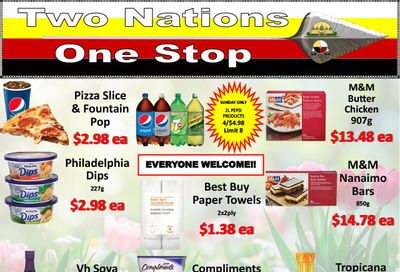 Two Nations One Stop Flyer May 24 to 30