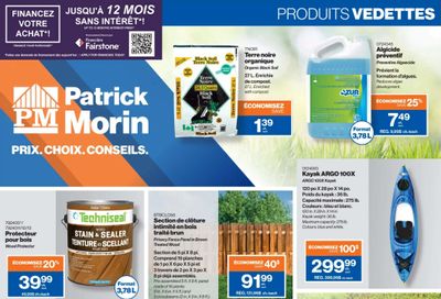 Patrick Morin Flyer May 30 to June 5