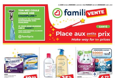 Familiprix Sante Flyer May 30 to June 5