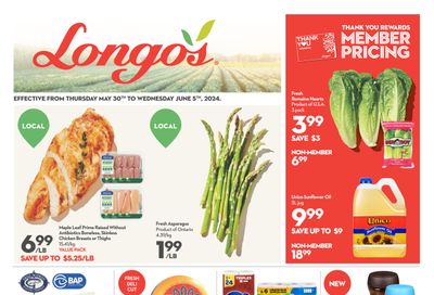 Longo's Flyer May 30 to June 5