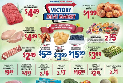 Victory Meat Market Flyer June 2 to 6