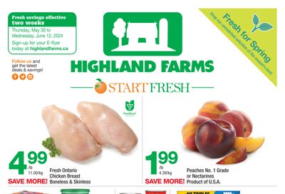 Highland Farms Flyer May 30 to June 12