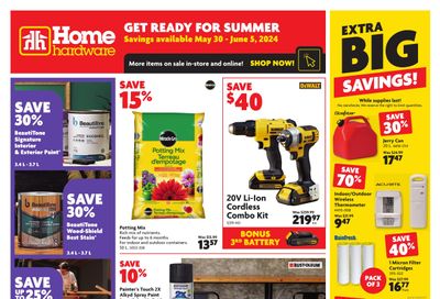 Home Hardware (BC) Flyer May 30 to June 5