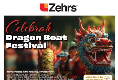 Zehra Dragon Boat Festival Flyer May 30 to June 12