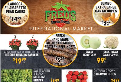 Fred's Farm Fresh Flyer May 29 to June 4