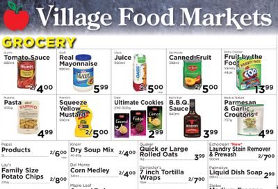 Village Food Market Flyer May 29 to June 4