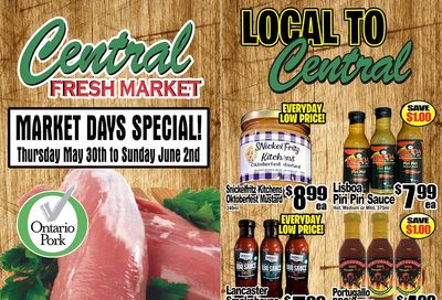 Central Fresh Market Flyer May 30 to June 6