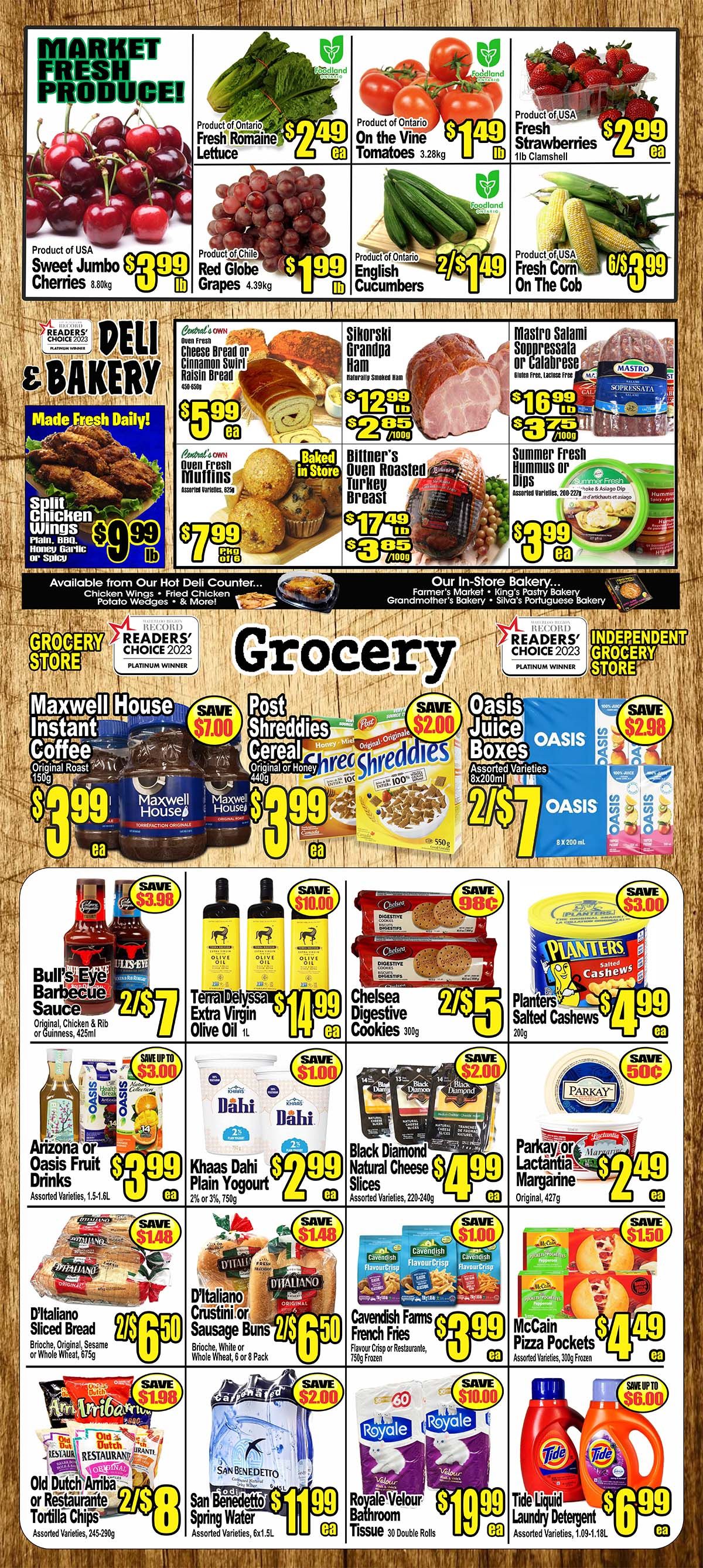 Central Fresh Market Flyer May 30 to June 6