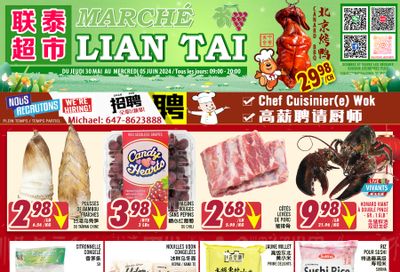 Marche Lian Tai Flyer May 30 to June 5